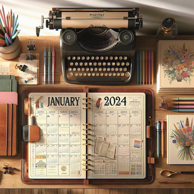 Discover the 2024 January Start Weeks Planner