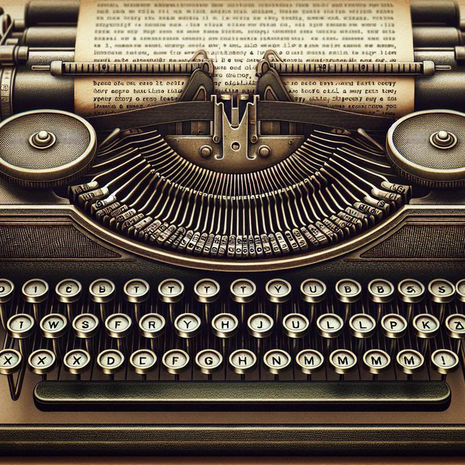 Fix Faint Letters at Bottom of Typewriter